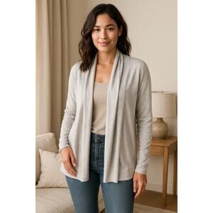 Banana Republic Cardigan Womens Medium Gray